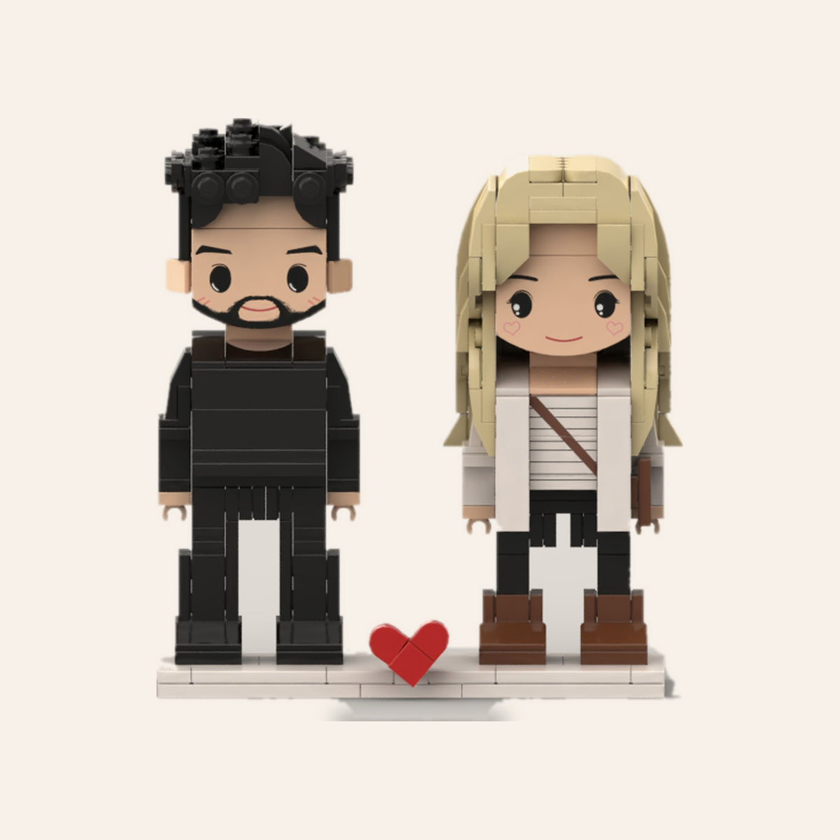 Couple — Custom Brick Portrait